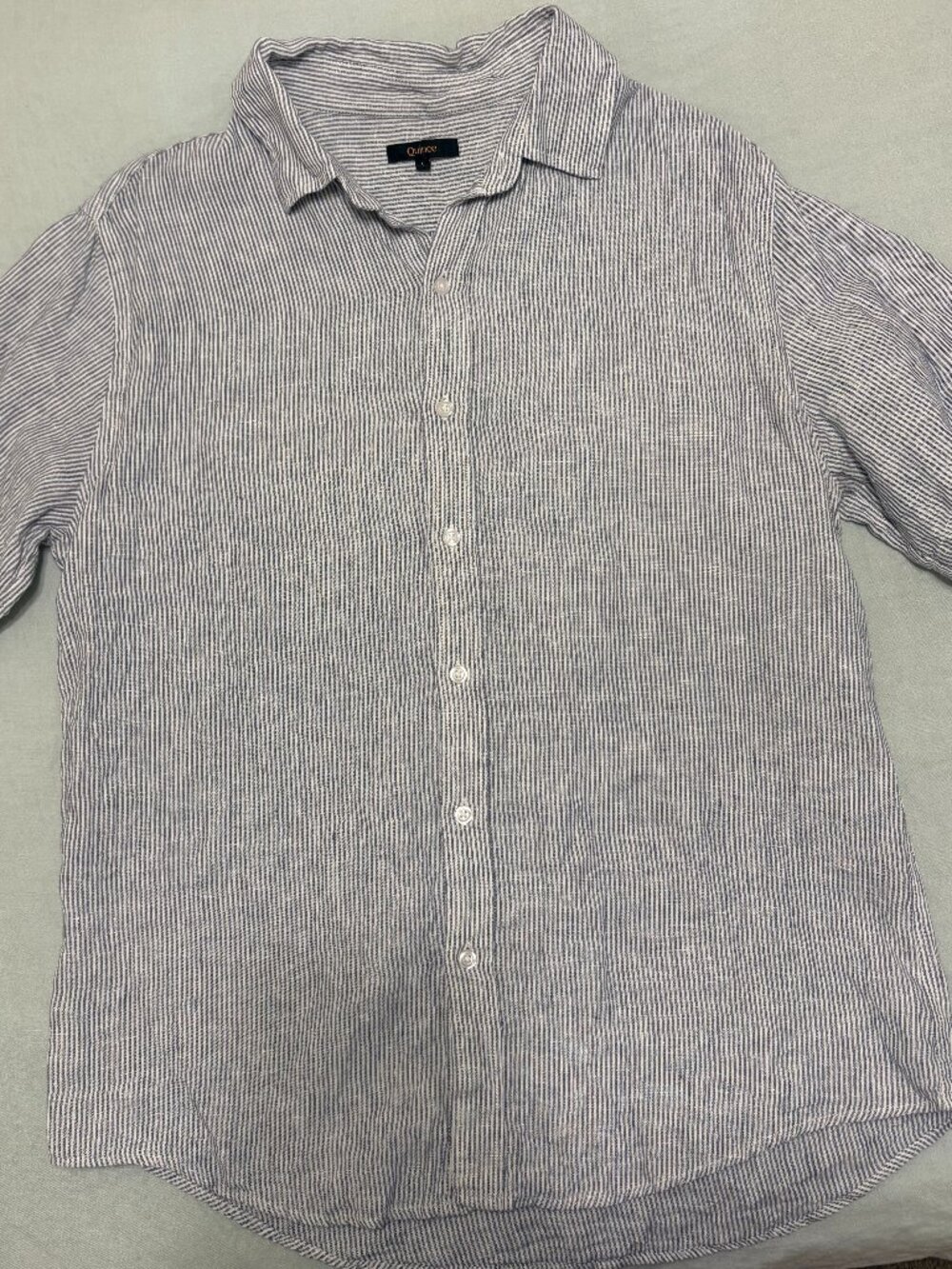 Stripped Linen Shirt